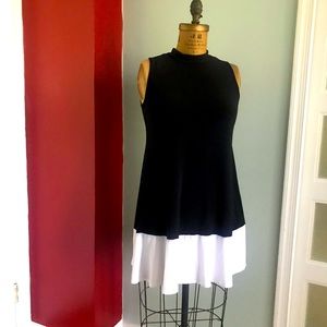 Laundry  Color Block A-line dress